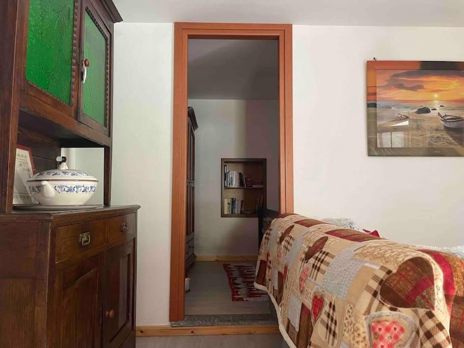 Casa Del Cios Calda E Intima Casetta Immersa Nel Verde Delle Montagne Alpe Basciumo 외부 사진