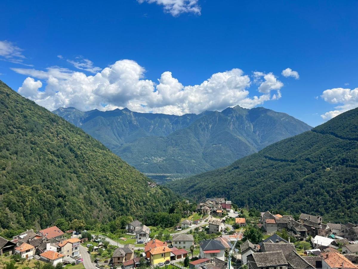 Casa Del Cios Calda E Intima Casetta Immersa Nel Verde Delle Montagne Alpe Basciumo 외부 사진